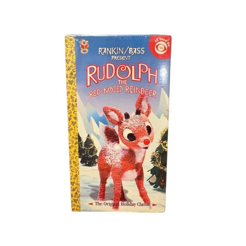 NEW Rudolph Red Nose Reindeer VHS Tape Christmas Holiday Classic Family Movie